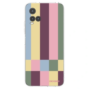 Picasee silikónový prehľadný obal pre Vivo Y33s - Lobby tiles