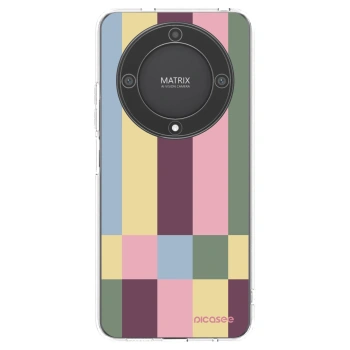 Picasee silikónový prehľadný obal pre Honor Magic5 Lite 5G - Lobby tiles