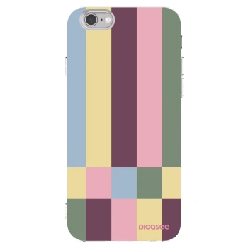 Picasee silikónový prehľadný obal pre Apple iPhone 6/6S - Lobby tiles