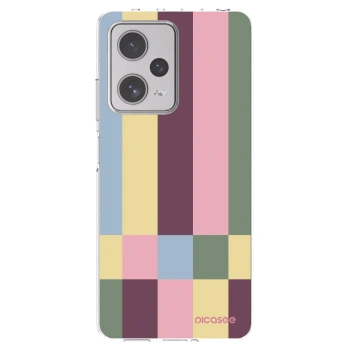 Picasee silikónový prehľadný obal pre Xiaomi Redmi Note 12 Pro+ 5G - Lobby tiles