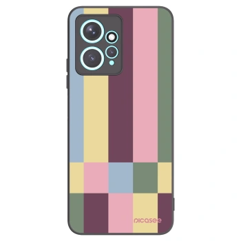 Picasee silikónový čierny obal pre Xiaomi Redmi Note 12 4G - Lobby tiles