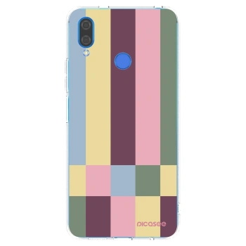 Picasee silikónový prehľadný obal pre Huawei Nova 3i - Lobby tiles