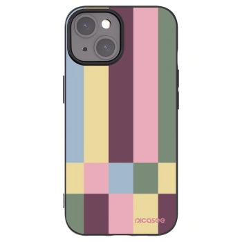 Picasee silikónový čierny obal pre Apple iPhone 15 - Lobby tiles