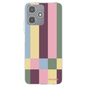 Picasee silikónový prehľadný obal pre Xiaomi Redmi 12 5G - Lobby tiles