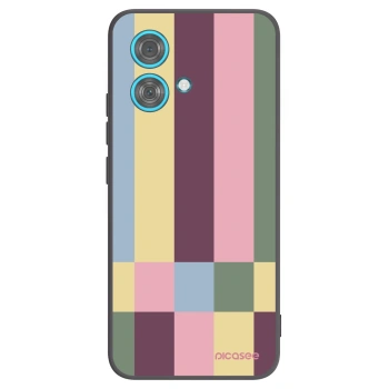 Picasee silikónový čierny obal pre Motorola Edge 40 Neo - Lobby tiles