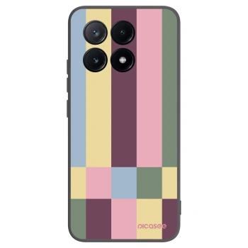 Picasee silikónový čierny obal pre Xiaomi Poco X6 Pro - Lobby tiles