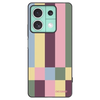 Picasee silikónový čierny obal pre Xiaomi Redmi Note 13 5G - Lobby tiles