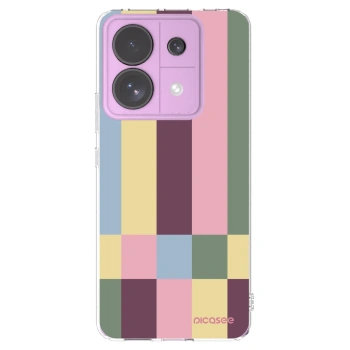 Picasee silikónový prehľadný obal pre Xiaomi Redmi Note 13 Pro 5G - Lobby tiles
