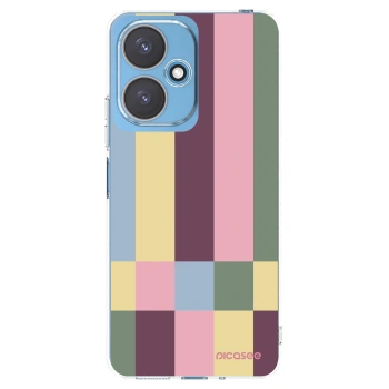 Picasee silikónový prehľadný obal pre Xiaomi Redmi 13C 5G - Lobby tiles