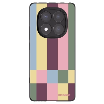 Picasee silikónový čierny obal pre Xiaomi Redmi Note 14 Pro+ 5G - Lobby tiles