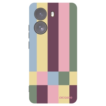 Picasee silikónový čierny obal pre Xiaomi Poco X7 - Lobby tiles
