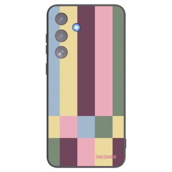 Picasee silikónový čierny obal pre Samsung Galaxy S25 FE 5G - Lobby tiles