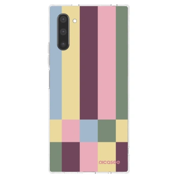 Picasee silikónový prehľadný obal pre Samsung Galaxy Note 10 N970F - Lobby tiles