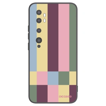 Picasee silikónový čierny obal pre Xiaomi Mi Note 10 (Pro) - Lobby tiles