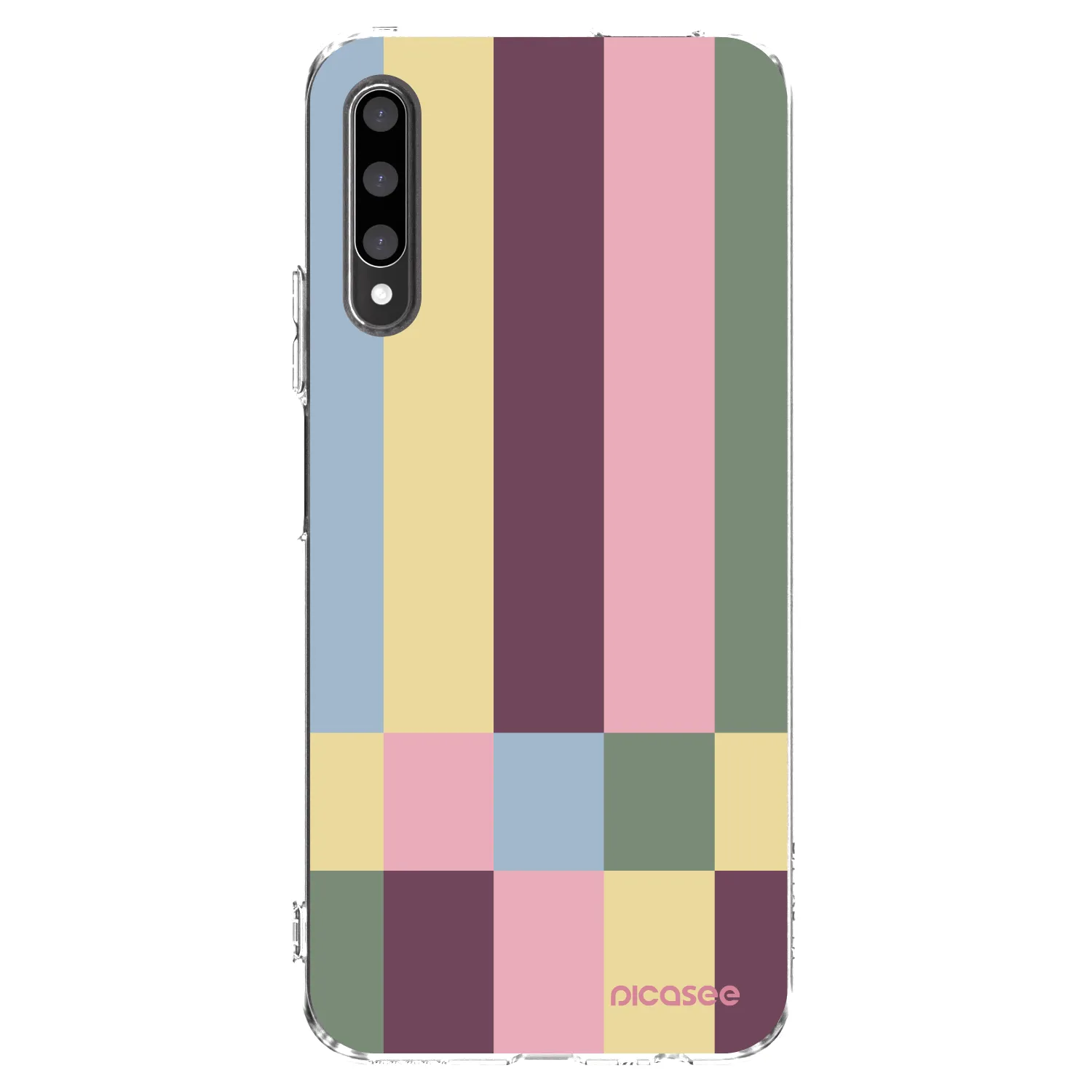 Picasee silikónový prehľadný obal pre Honor 9X Pro - Lobby tiles
