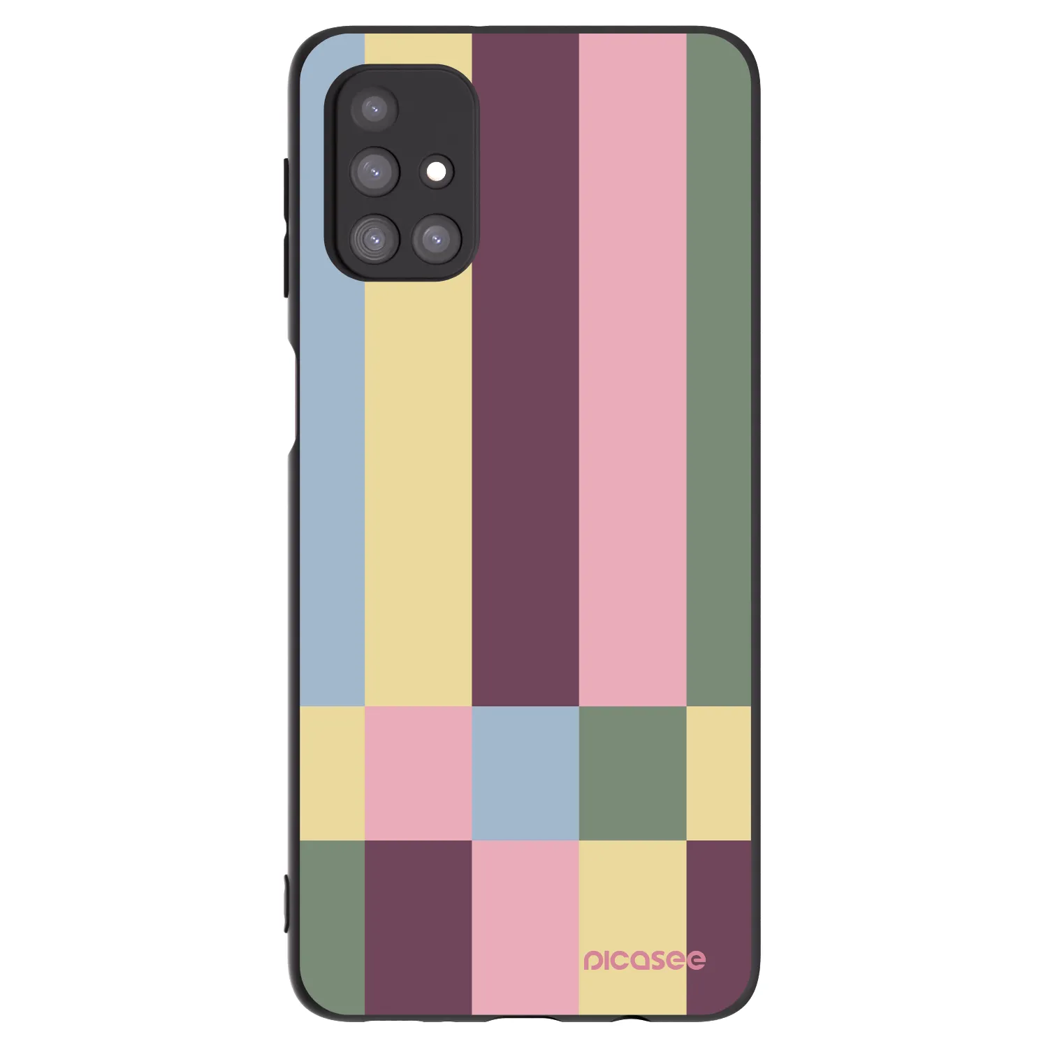 Picasee silikónový čierny obal pre Samsung Galaxy M31s - Lobby tiles