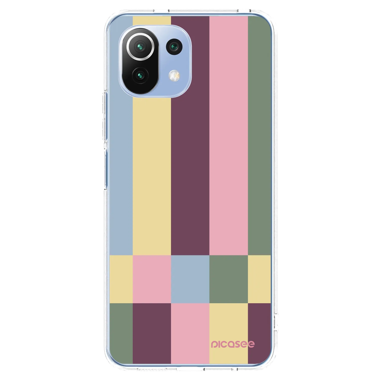Picasee silikónový prehľadný obal pre Xiaomi Mi 11 Lite - Lobby tiles