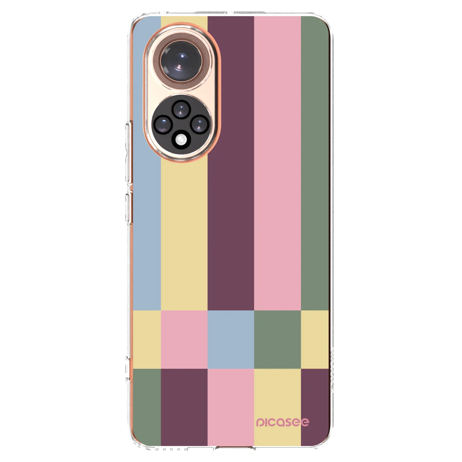 Picasee silikónový prehľadný obal pre Huawei Nova 9 - Lobby tiles