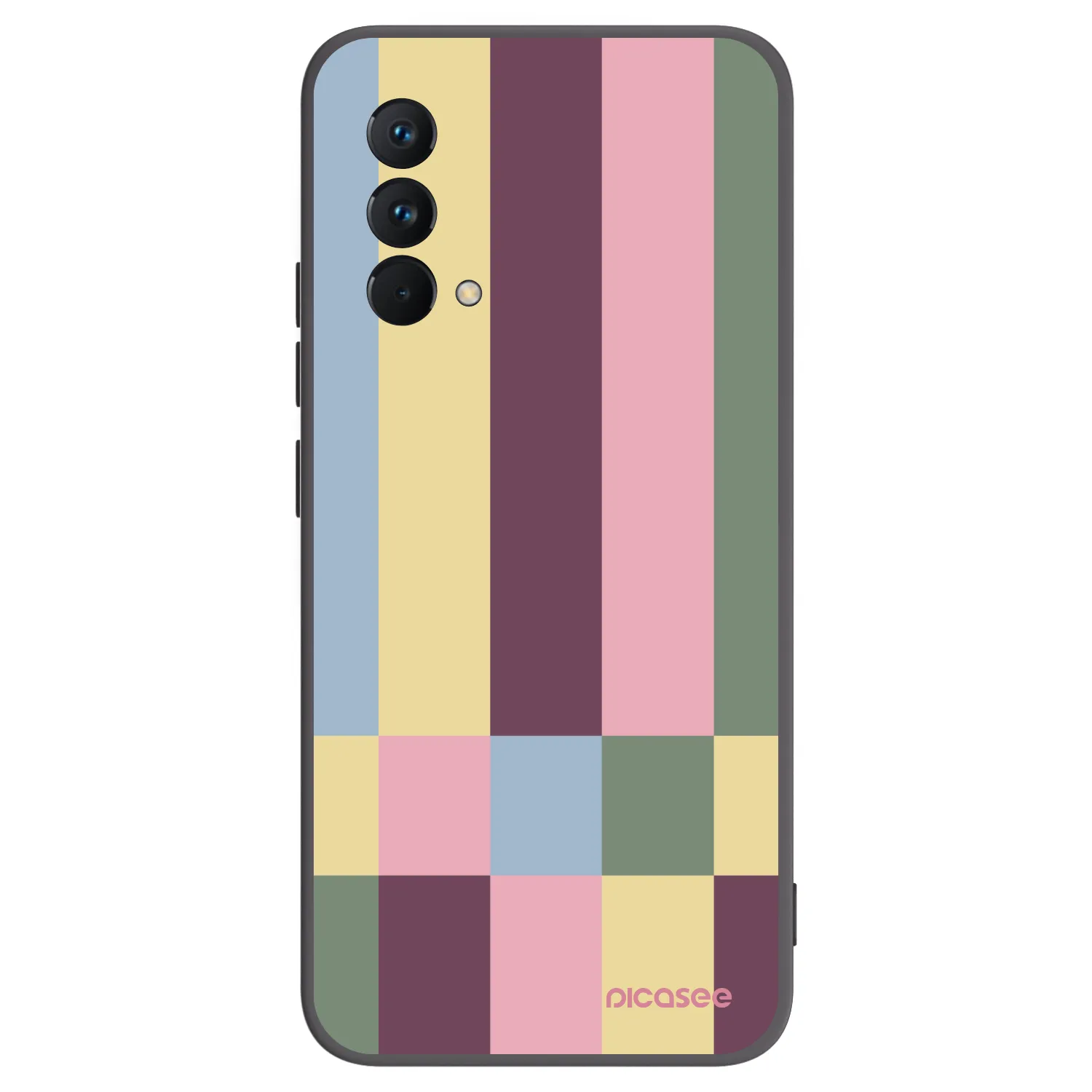 Picasee silikónový čierny obal pre Realme GT Master Edition 5G - Lobby tiles