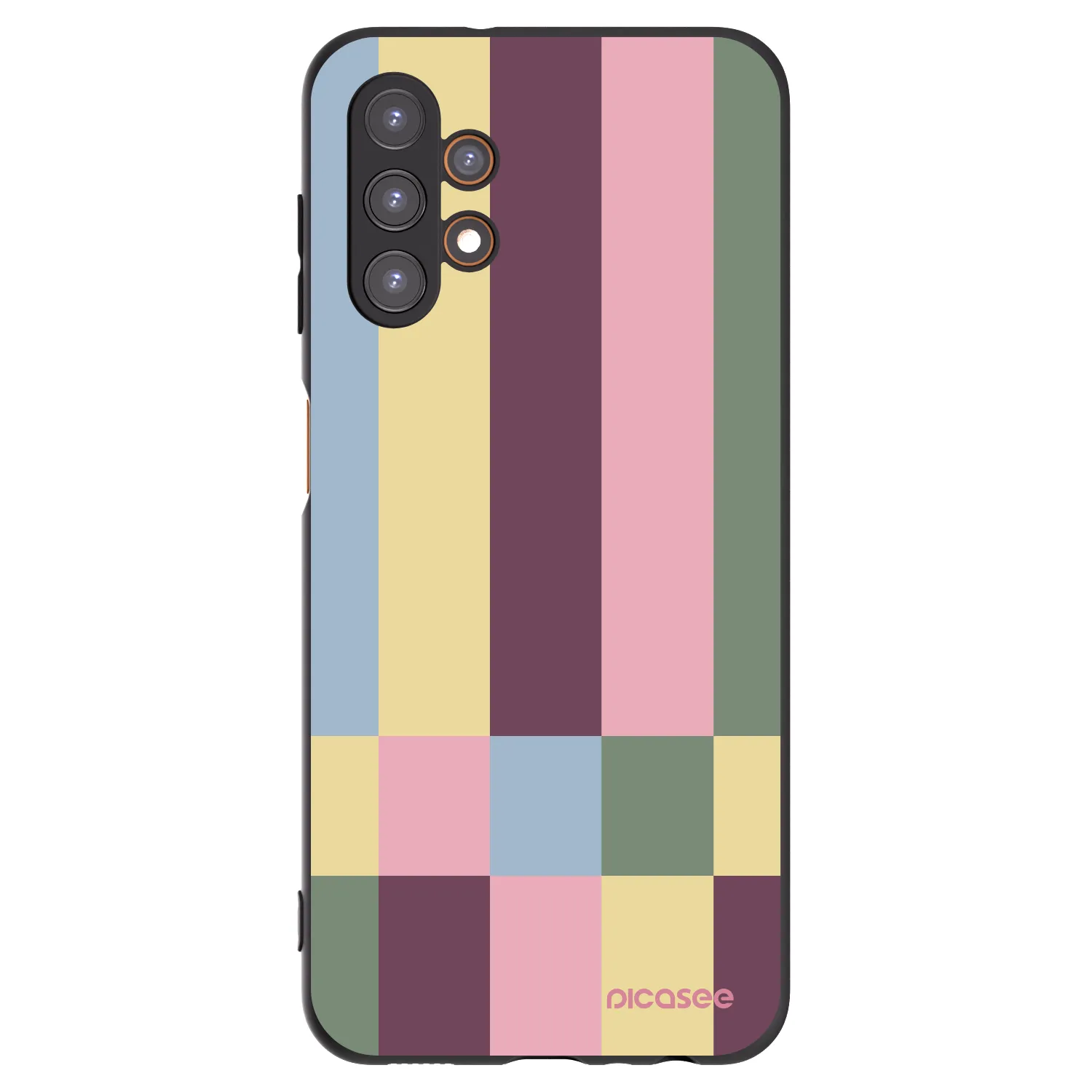 Picasee silikónový čierny obal pre Samsung Galaxy A13 4G A135 - Lobby tiles