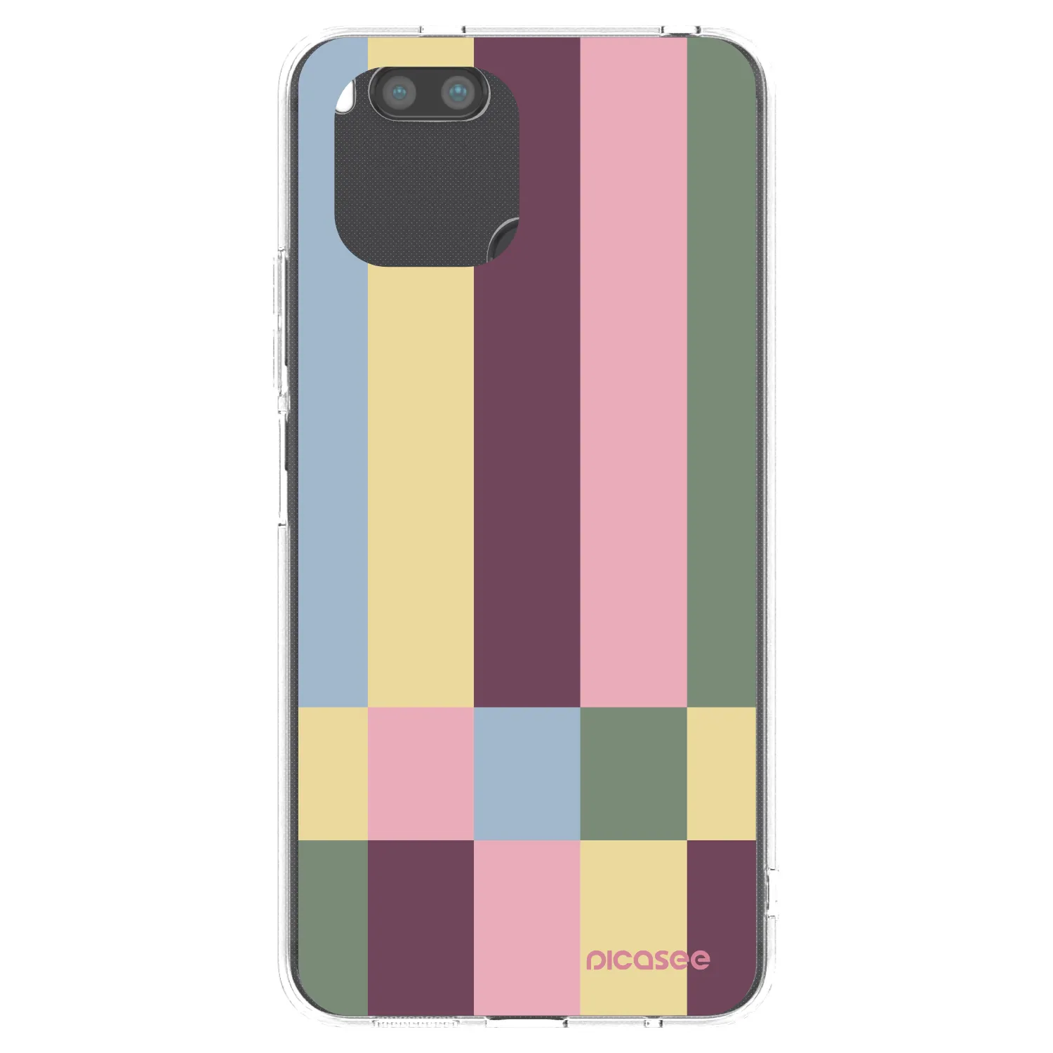 Picasee silikónový prehľadný obal pre Xiaomi Redmi A1 - Lobby tiles