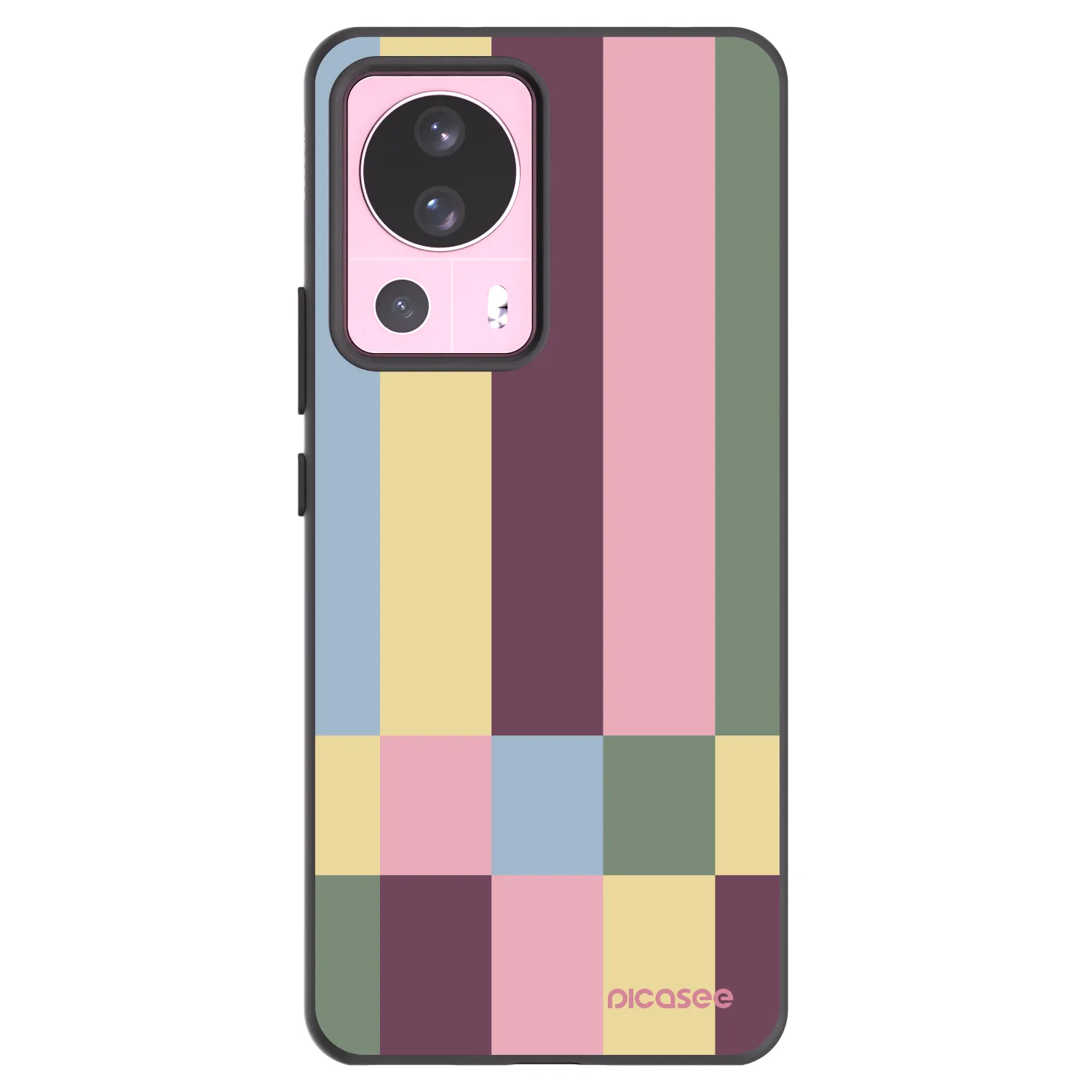 Picasee silikónový čierny obal pre Xiaomi 13 Lite - Lobby tiles