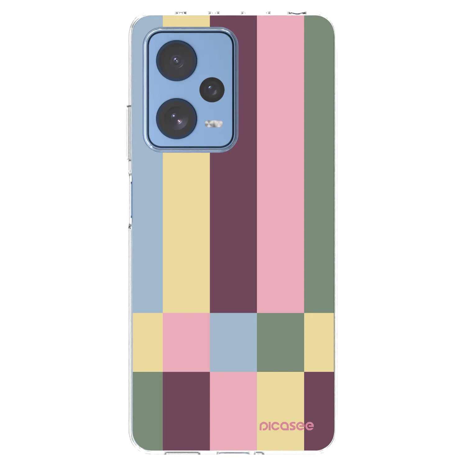 Picasee silikónový prehľadný obal pre Xiaomi Redmi Note 12 Pro 5G - Lobby tiles
