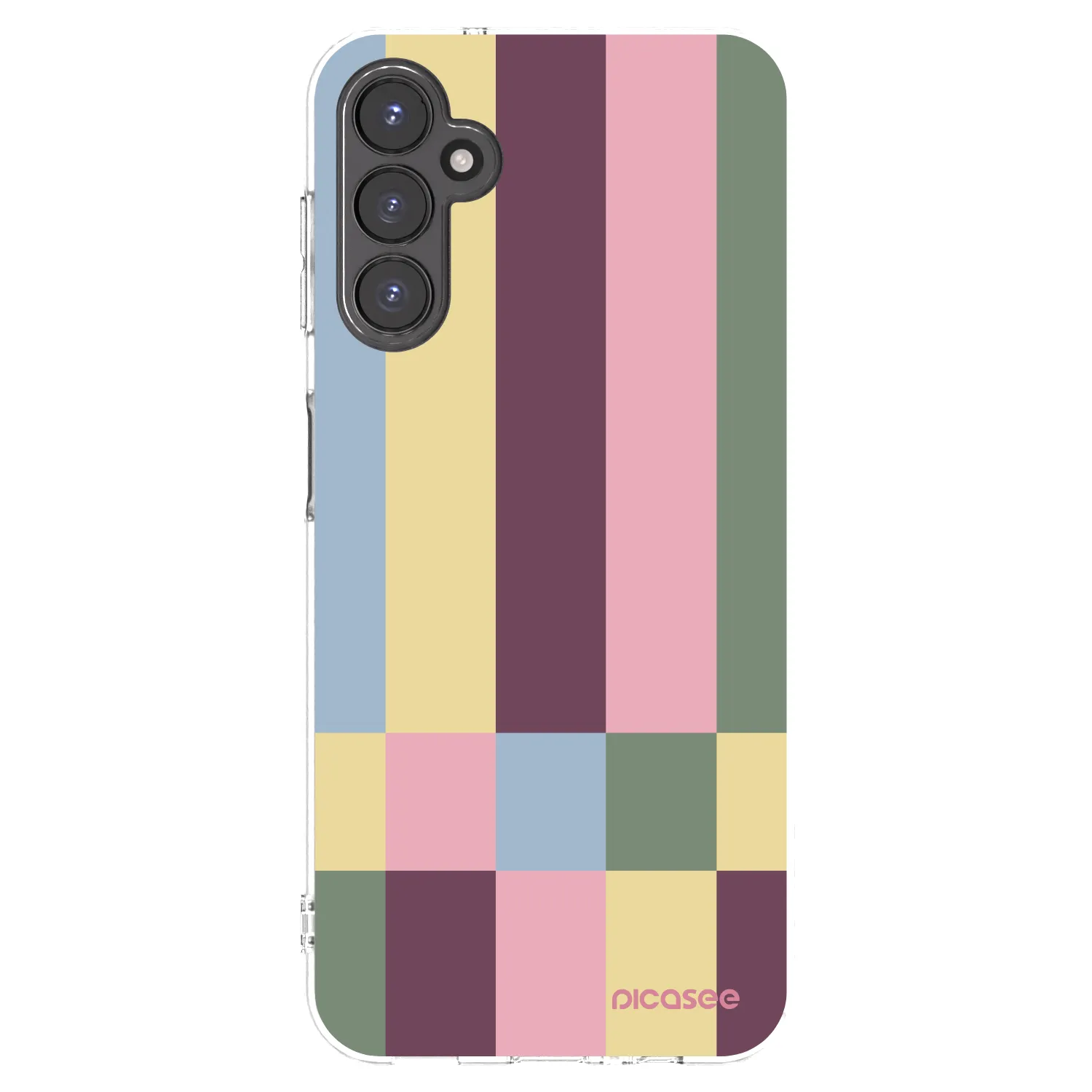 Picasee silikónový prehľadný obal pre Samsung Galaxy A14 5G A146P - Lobby tiles
