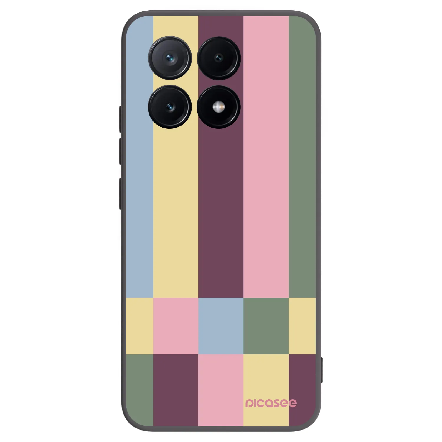 Picasee silikónový čierny obal pre Xiaomi Poco X6 Pro - Lobby tiles
