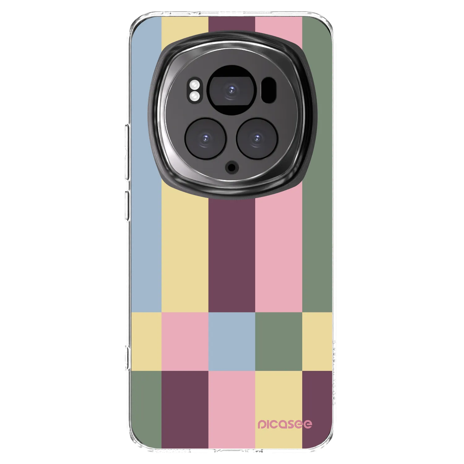 Picasee silikónový prehľadný obal pre Honor Magic6 Pro - Lobby tiles