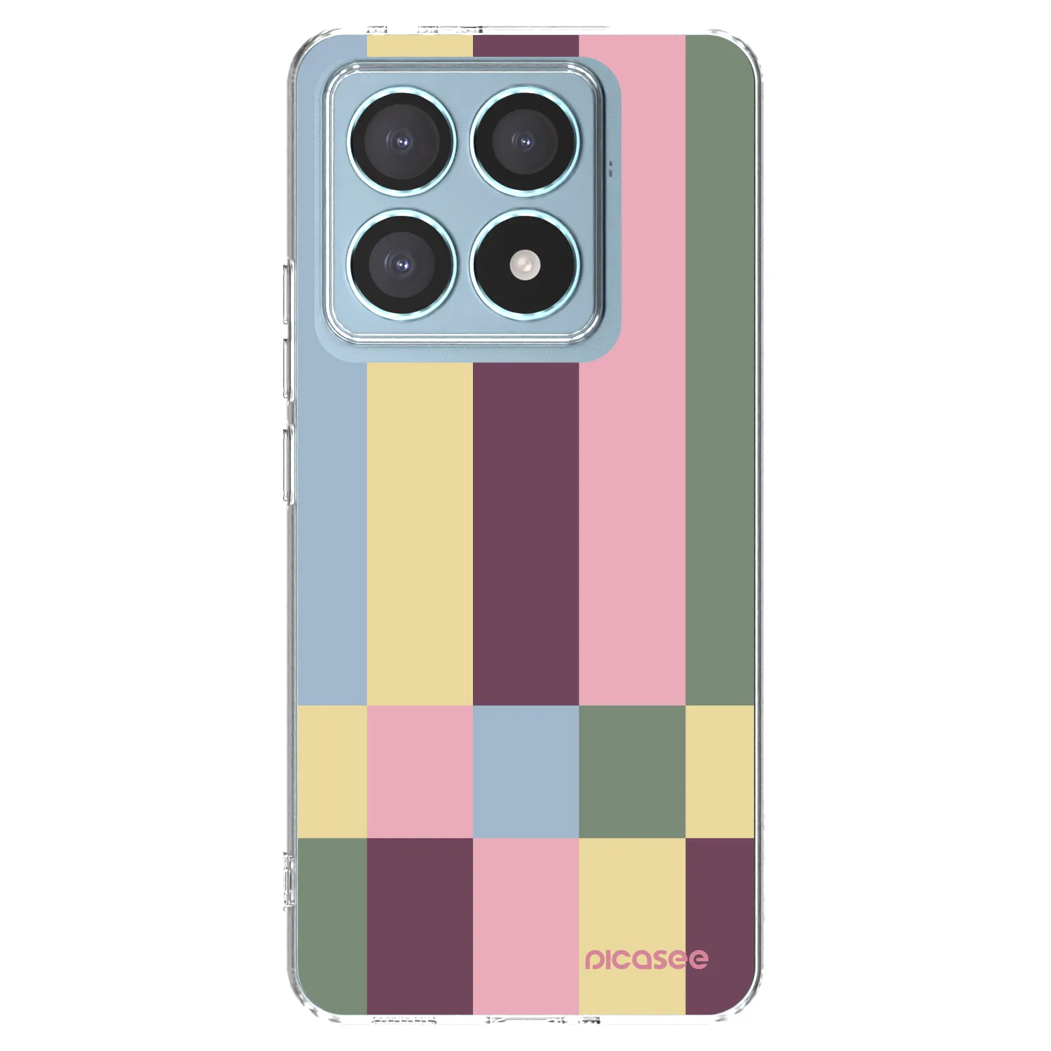 Picasee silikónový prehľadný obal pre Xiaomi 14T Pro - Lobby tiles