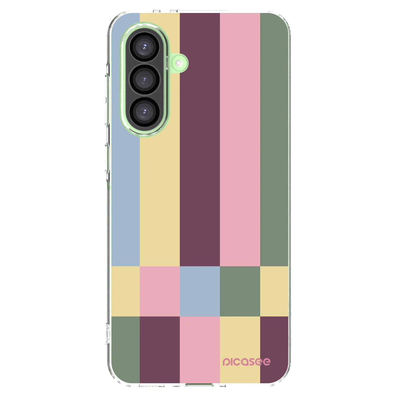Picasee silikónový prehľadný obal pre Samsung Galaxy A26 5G A266B - Lobby tiles