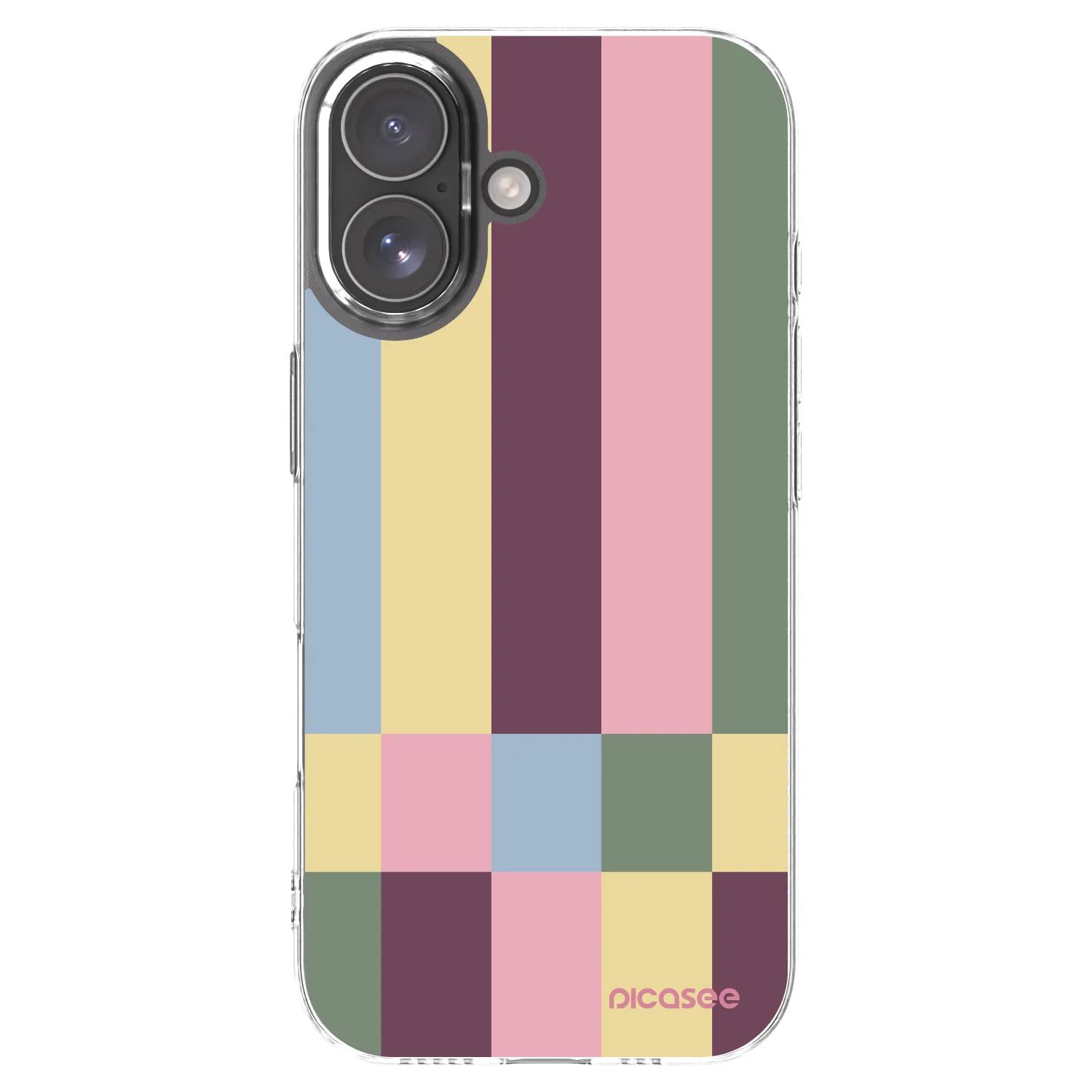 Picasee silikónový prehľadný obal pre Apple iPhone 17 - Lobby tiles