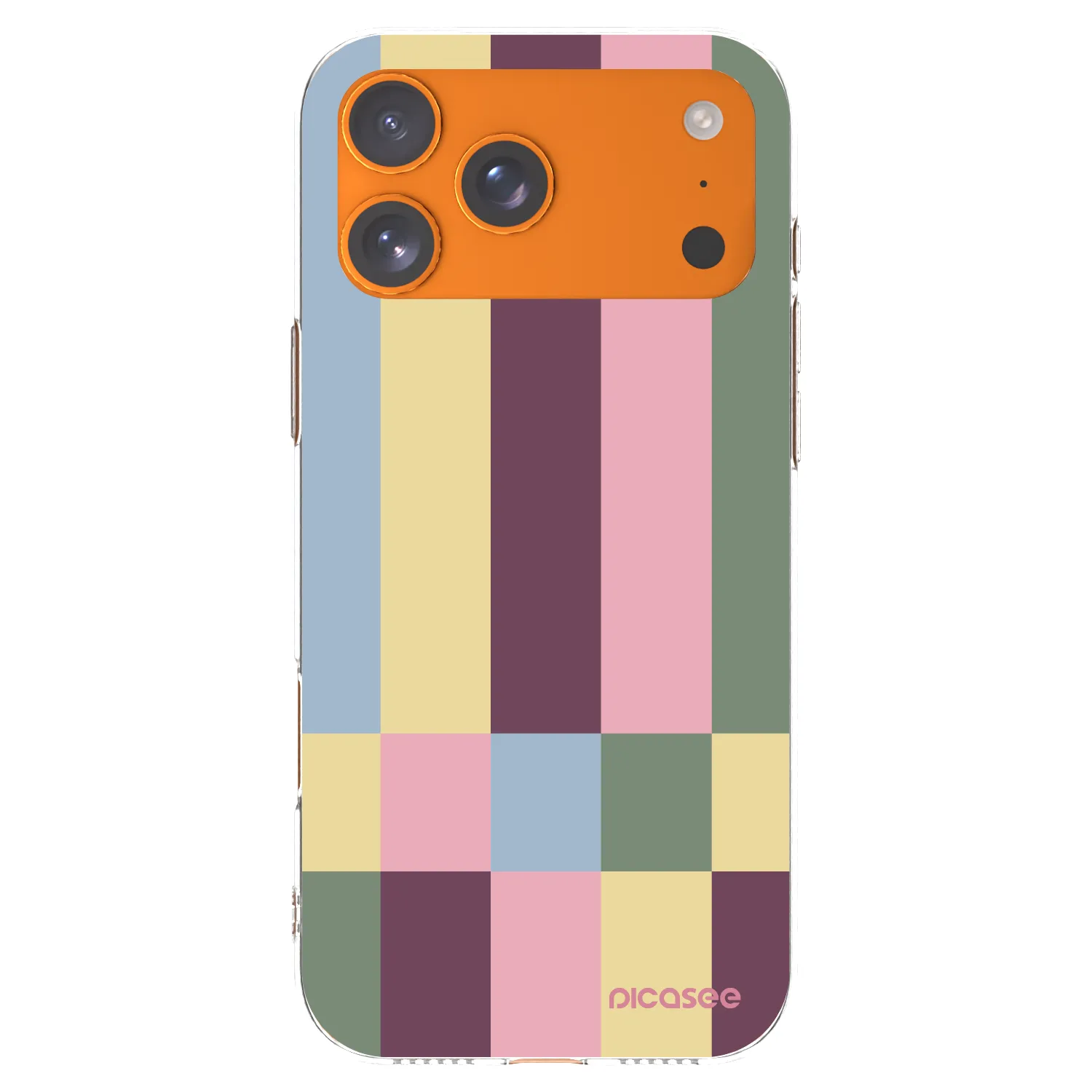 Picasee silikónový prehľadný obal pre Apple iPhone 17 Pro Max - Lobby tiles