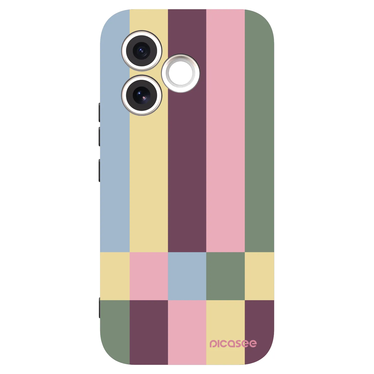 Picasee silikónový čierny obal pre Honor 600 Lite - Lobby tiles