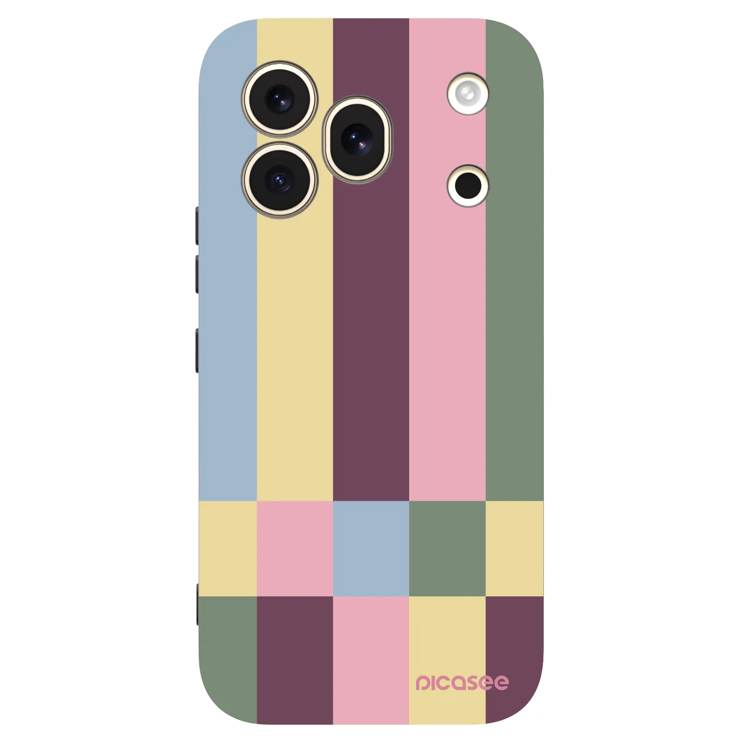 Picasee silikónový čierny obal pre Honor 600 Pro - Lobby tiles