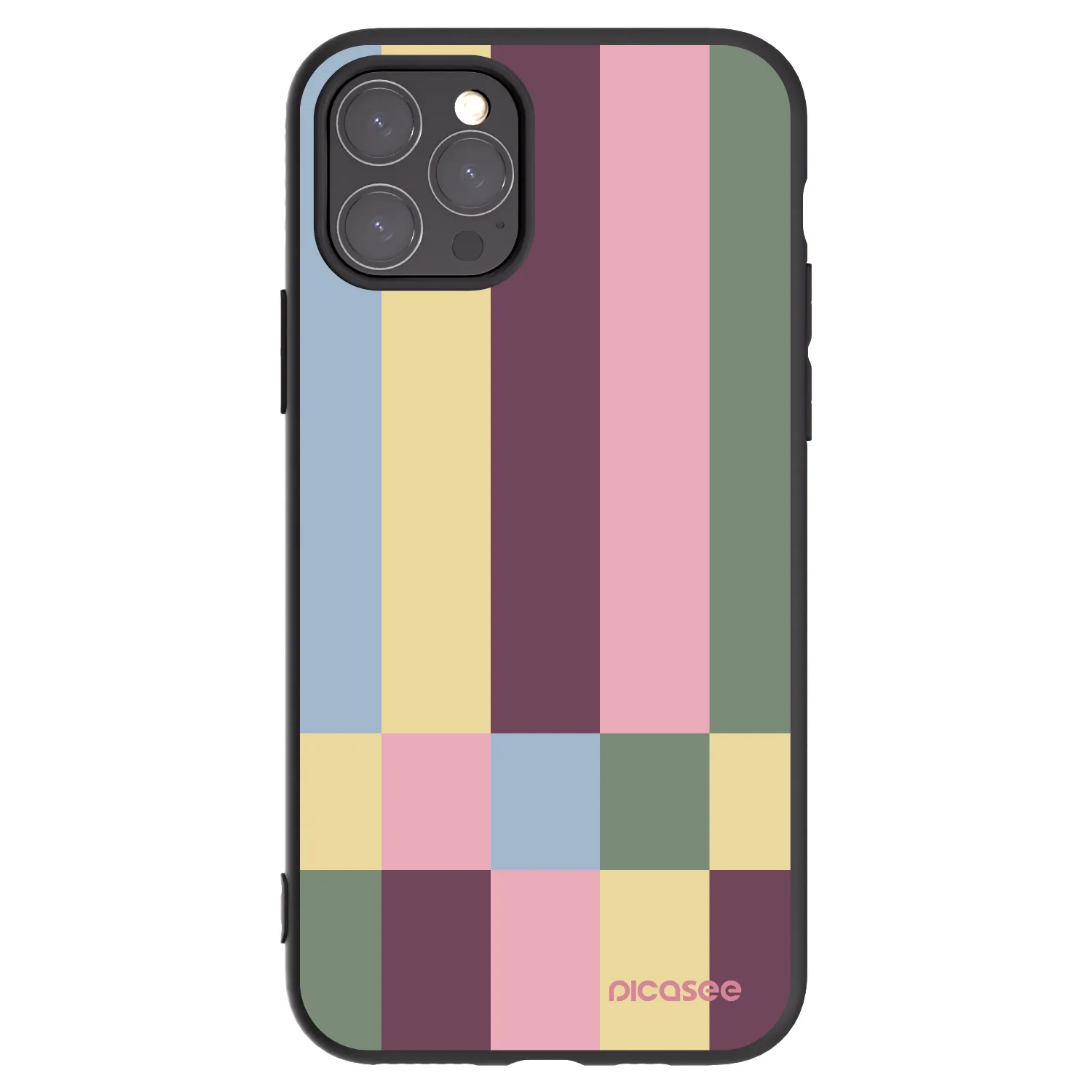 Picasee silikónový čierny obal pre Apple iPhone 11 Pro - Lobby tiles