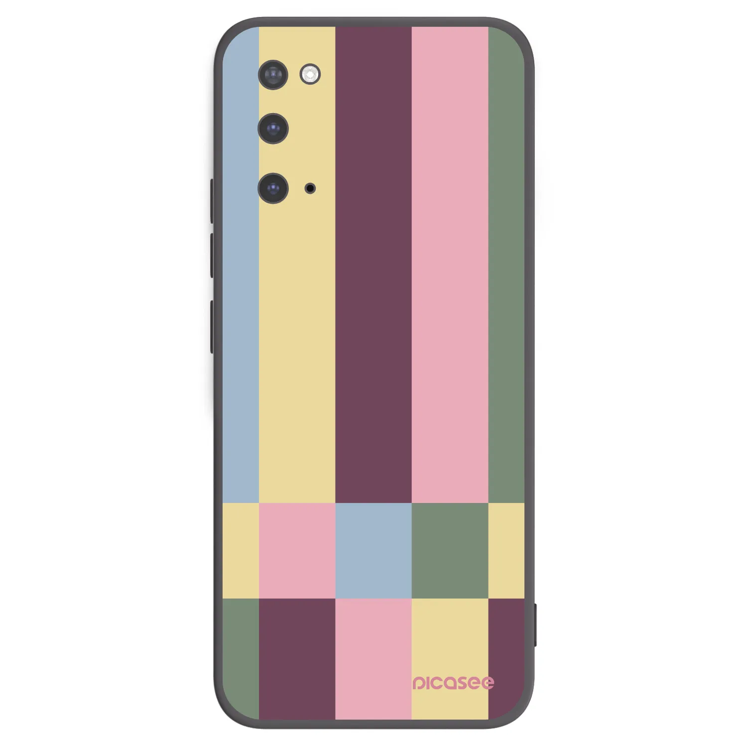 Picasee silikónový čierny obal pre Samsung Galaxy S20 G980F - Lobby tiles