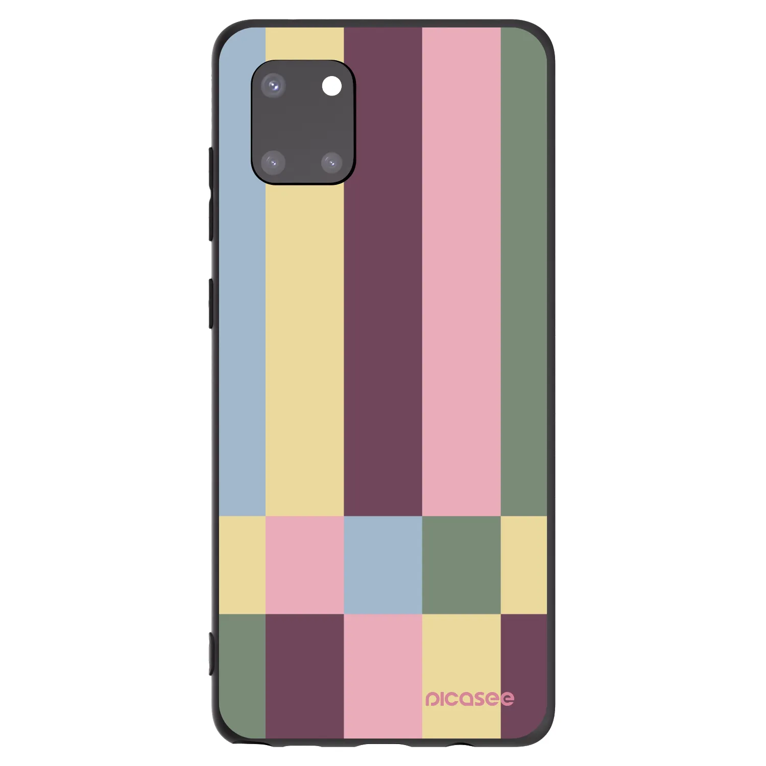 Picasee silikónový čierny obal pre Samsung Galaxy Note 10 Lite N770F - Lobby tiles