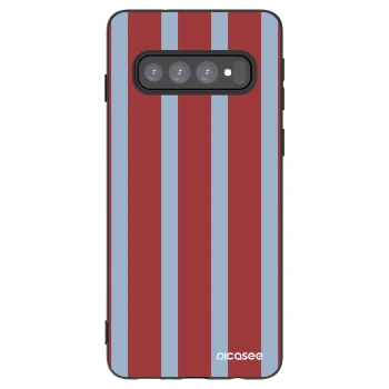 Picasee silikónový čierny obal pre Samsung Galaxy S10 G973 - Lounge pass