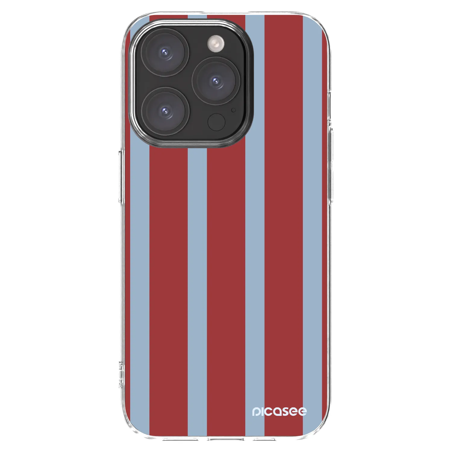 Picasee silikónový prehľadný obal pre Apple iPhone 15 Pro - Lounge pass