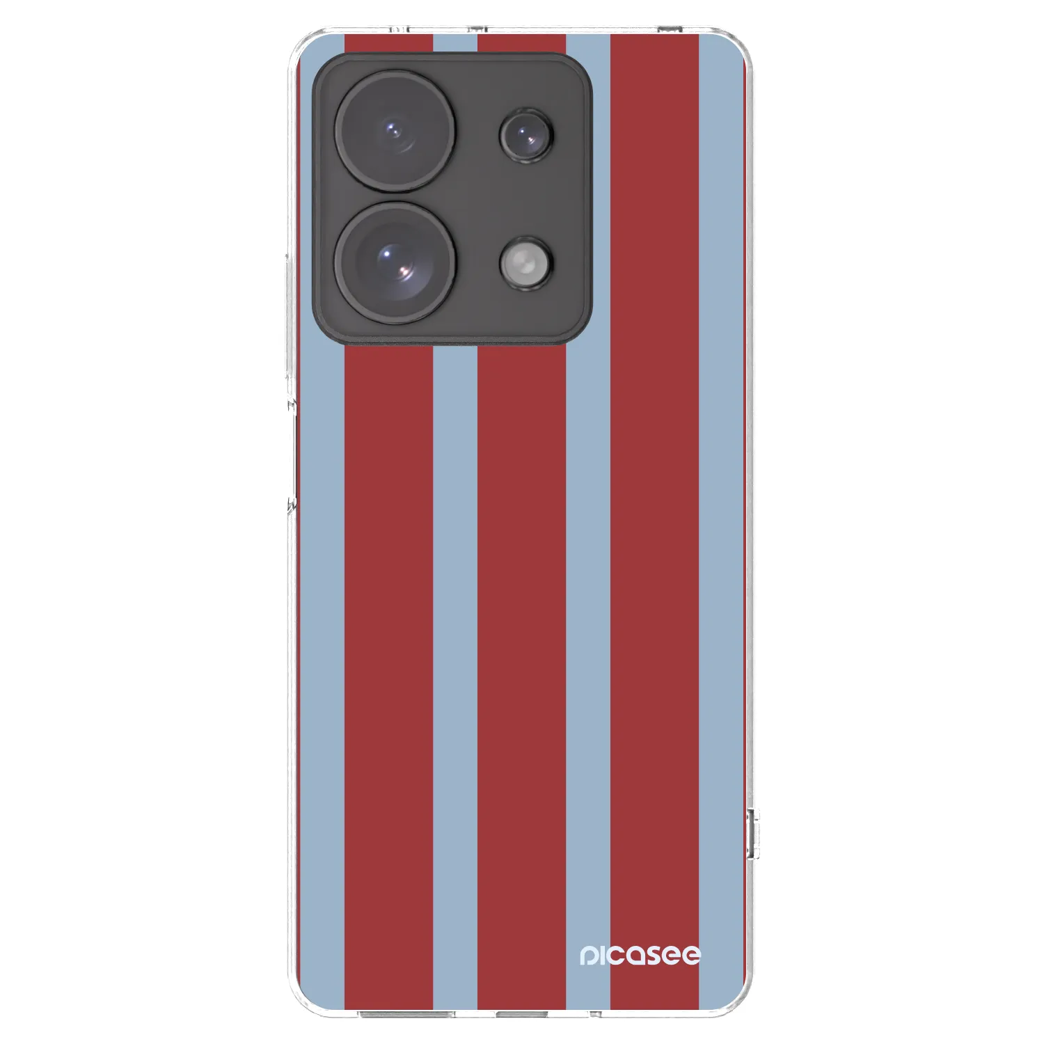 Picasee silikónový prehľadný obal pre Xiaomi Redmi Note 13 Pro 4G - Lounge pass