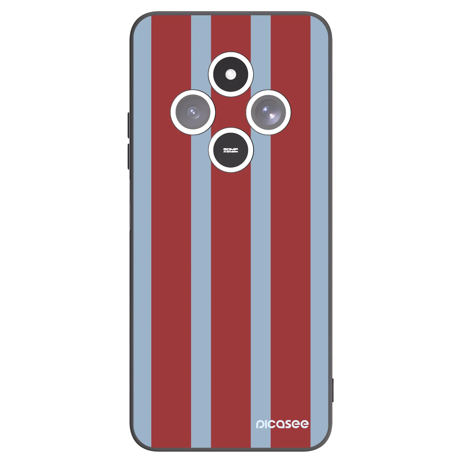 Picasee silikónový čierny obal pre Xiaomi Redmi 14C - Lounge pass