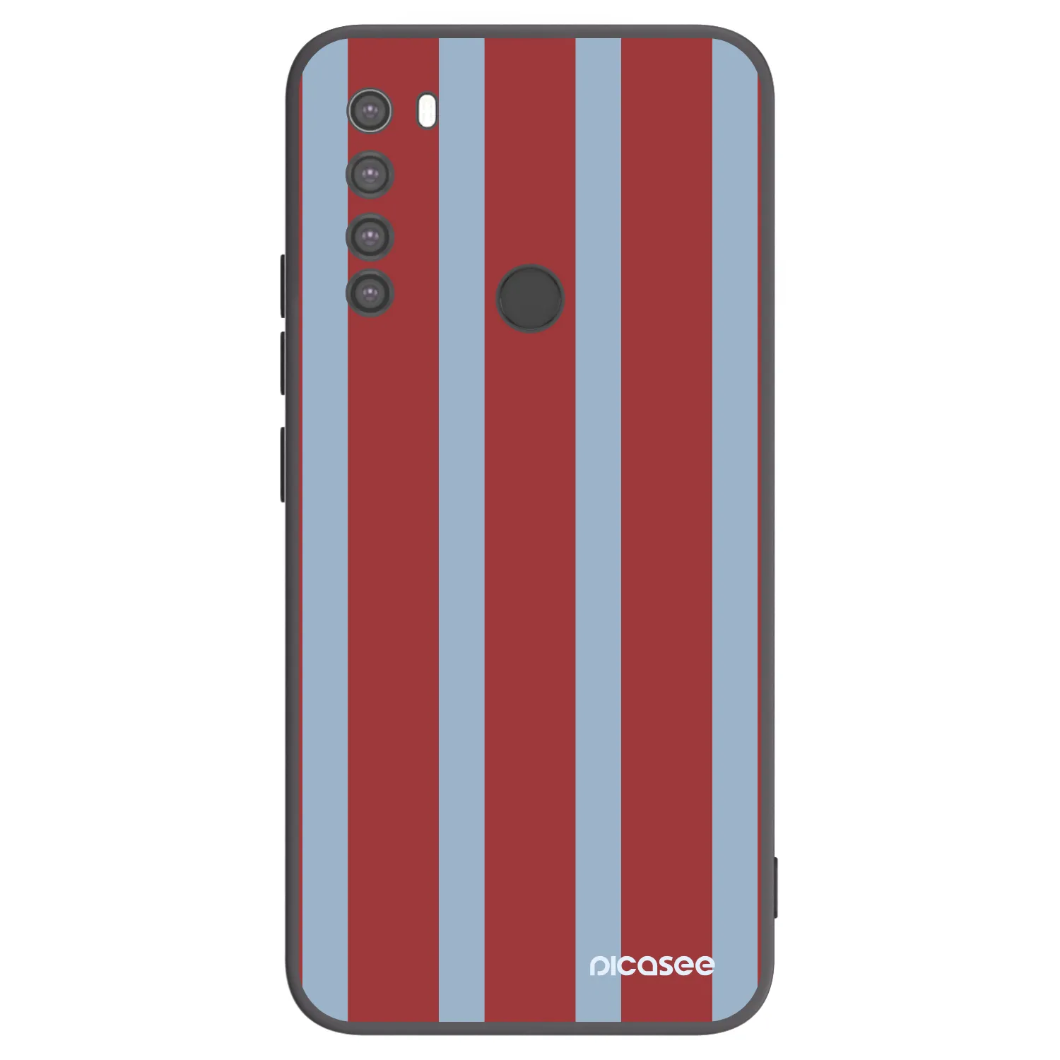 Picasee silikónový čierny obal pre Xiaomi Redmi Note 8 - Lounge pass