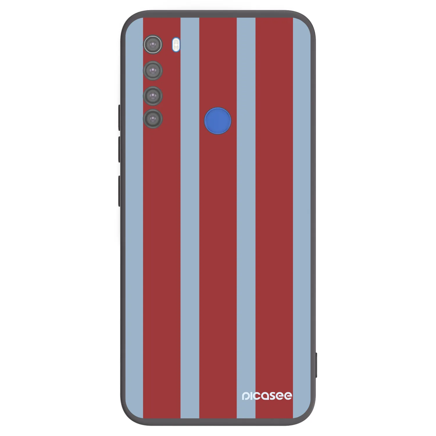 Picasee silikónový čierny obal pre Xiaomi Redmi Note 8T - Lounge pass
