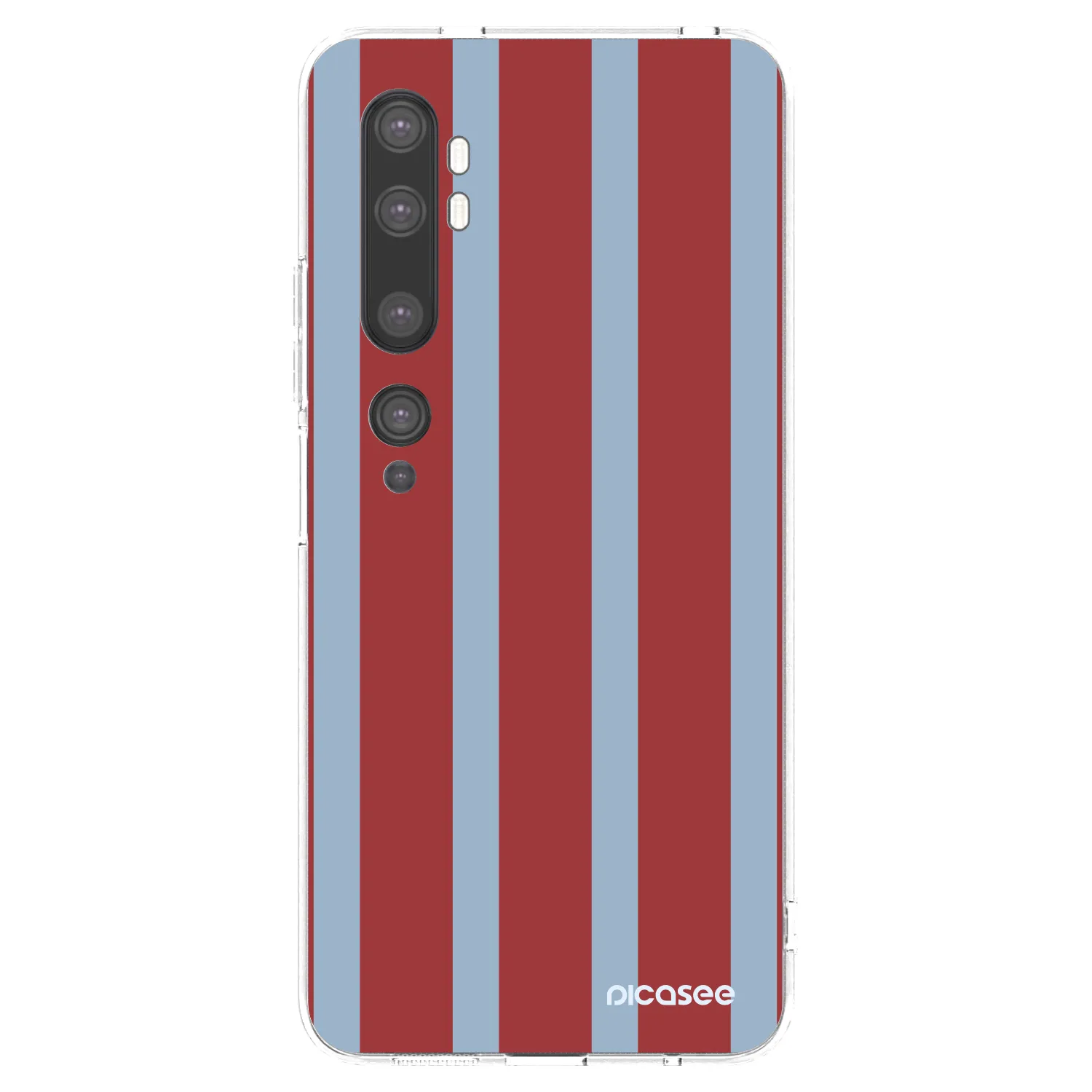 Picasee silikónový prehľadný obal pre Xiaomi Mi Note 10 (Pro) - Lounge pass