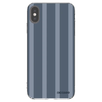 Picasee silikónový prehľadný obal pre Apple iPhone XS Max - Midnight lounge
