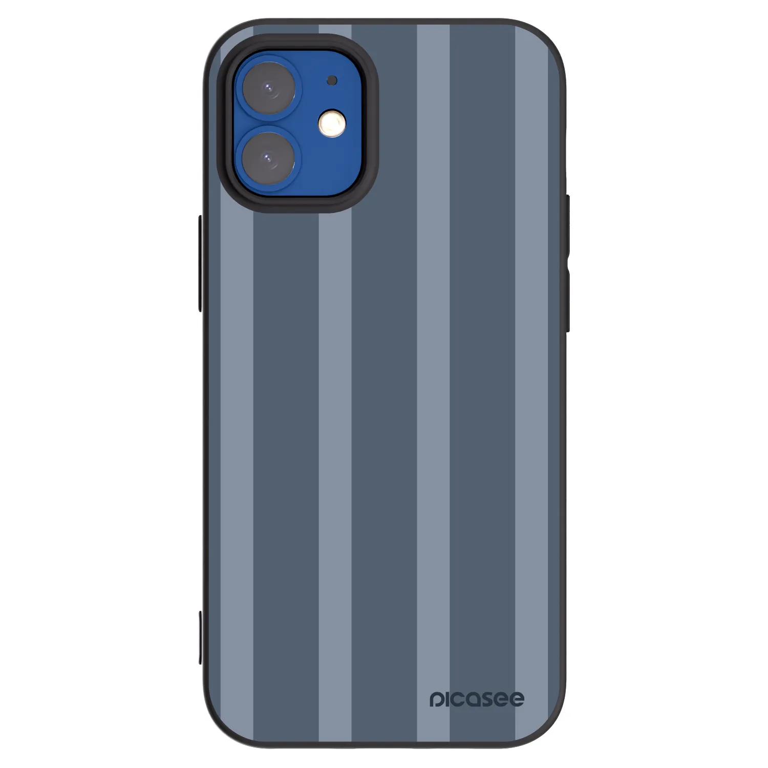 Picasee silikónový čierny obal pre Apple iPhone 12 mini - Midnight lounge