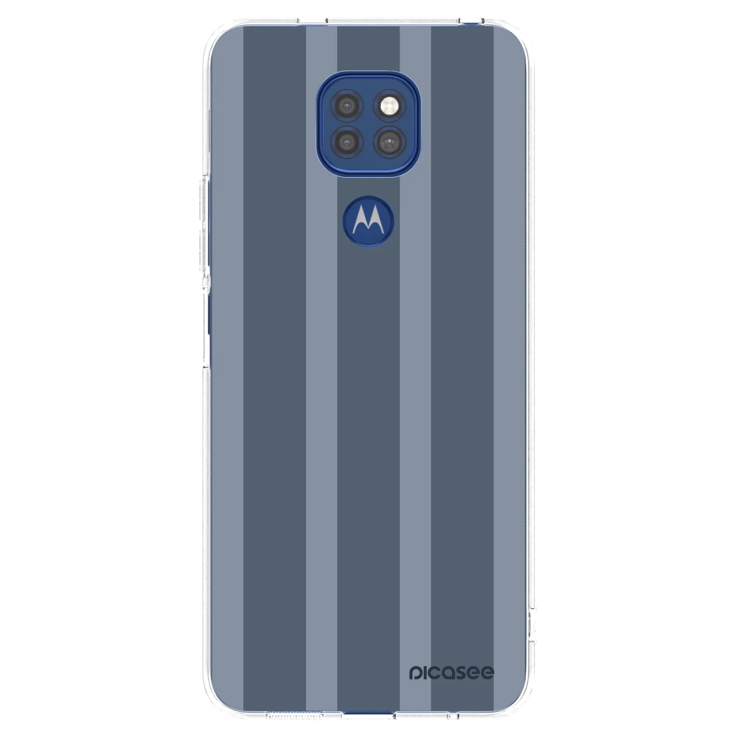 Picasee silikónový prehľadný obal pre Motorola Moto G9 Play - Midnight lounge