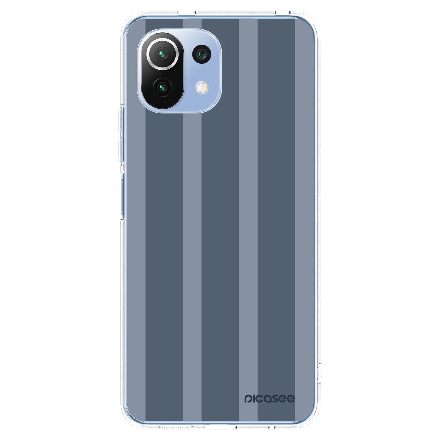 Picasee silikónový prehľadný obal pre Xiaomi Mi 11 Lite - Midnight lounge